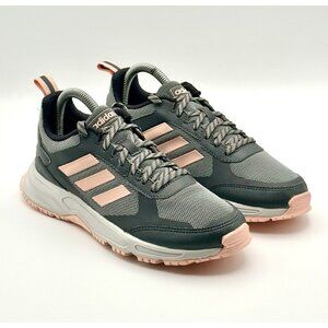 adidas Women's Rockadia Trail 3 Cloadfoam Gray Running Shoes Size 6.5